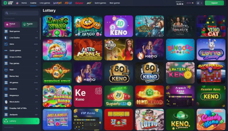 Lottery from LuckyStar